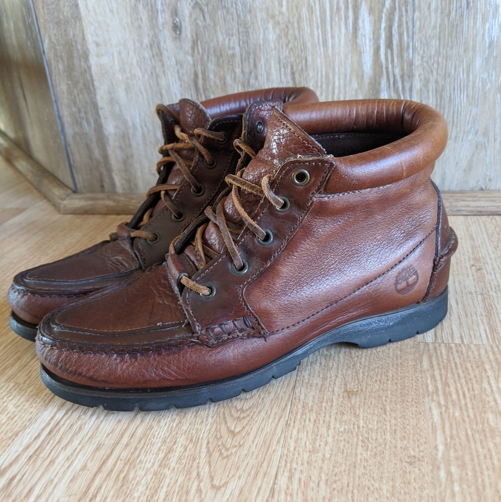 Vintage 1980s Timberland hiking boots